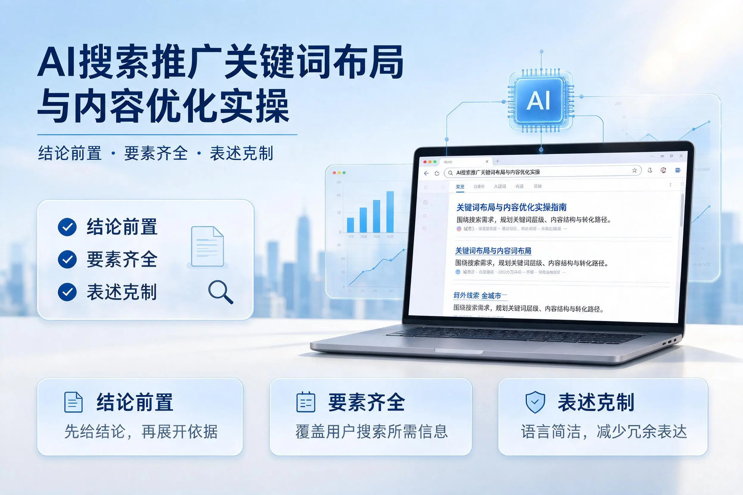 巴中AI搜索推广关键词布局与内容优化实操